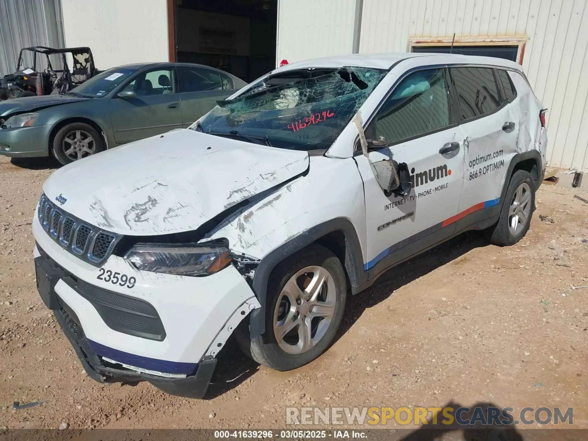 2 Фотография поврежденного автомобиля 3C4NJDAN8PT564612 JEEP COMPASS 2023