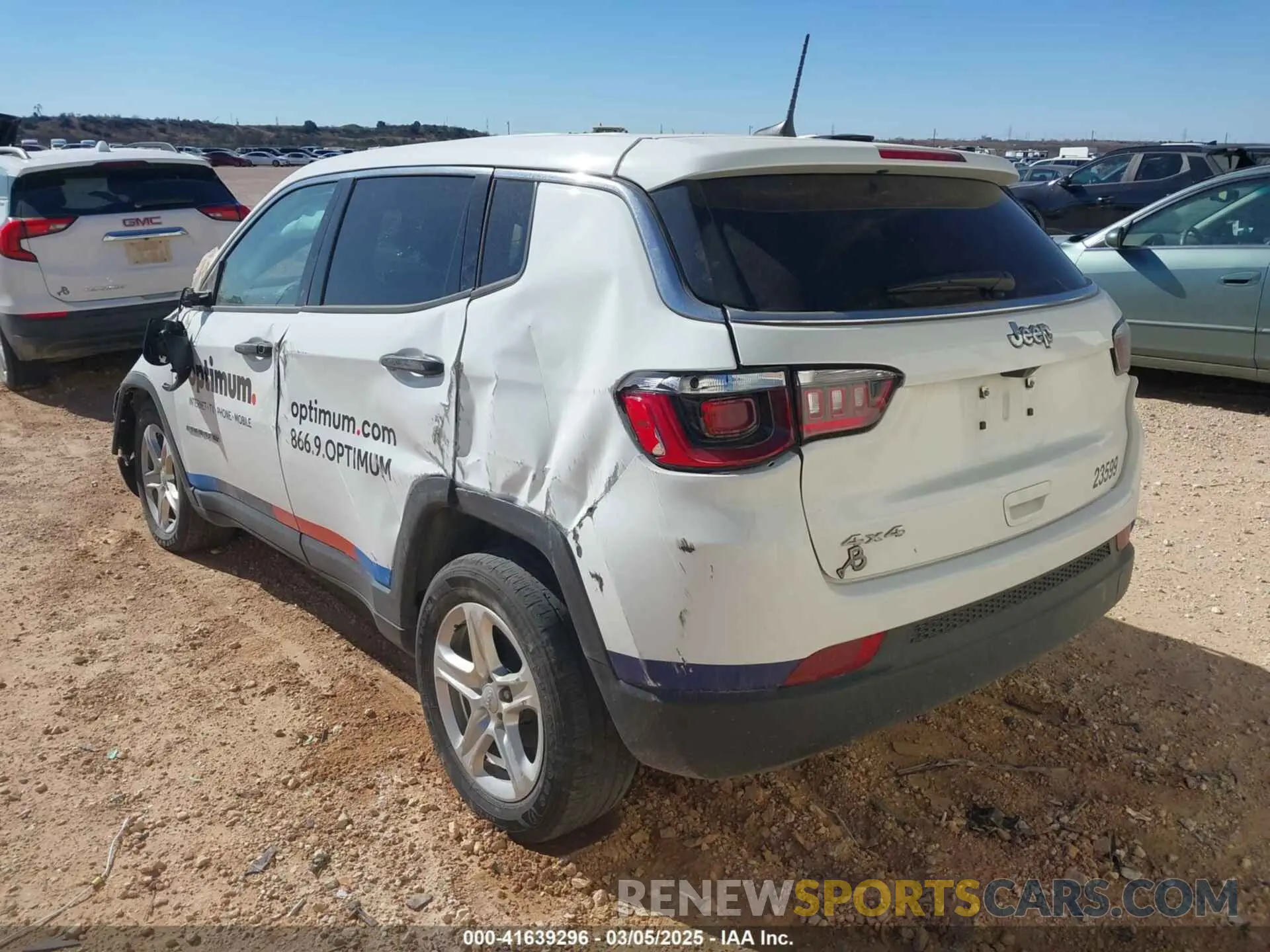 3 Фотография поврежденного автомобиля 3C4NJDAN8PT564612 JEEP COMPASS 2023