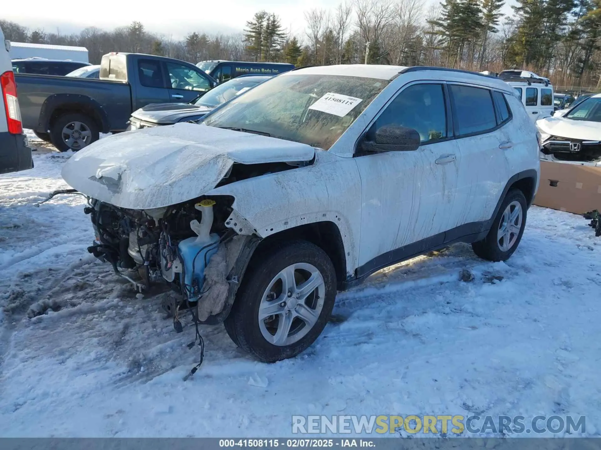2 Фотография поврежденного автомобиля 3C4NJDBN0PT561444 JEEP COMPASS 2023