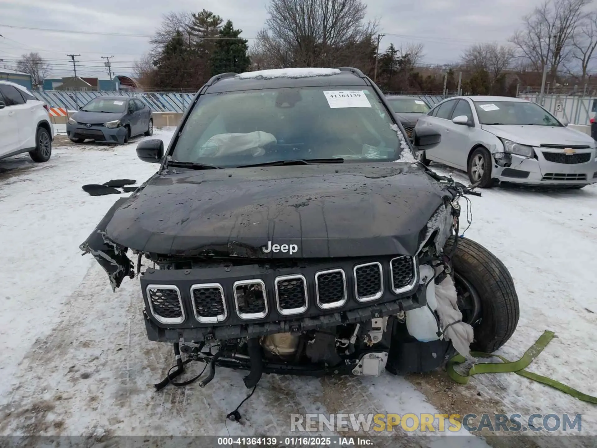 13 Photograph of a damaged car 3C4NJDBN1PT518974 JEEP COMPASS 2023