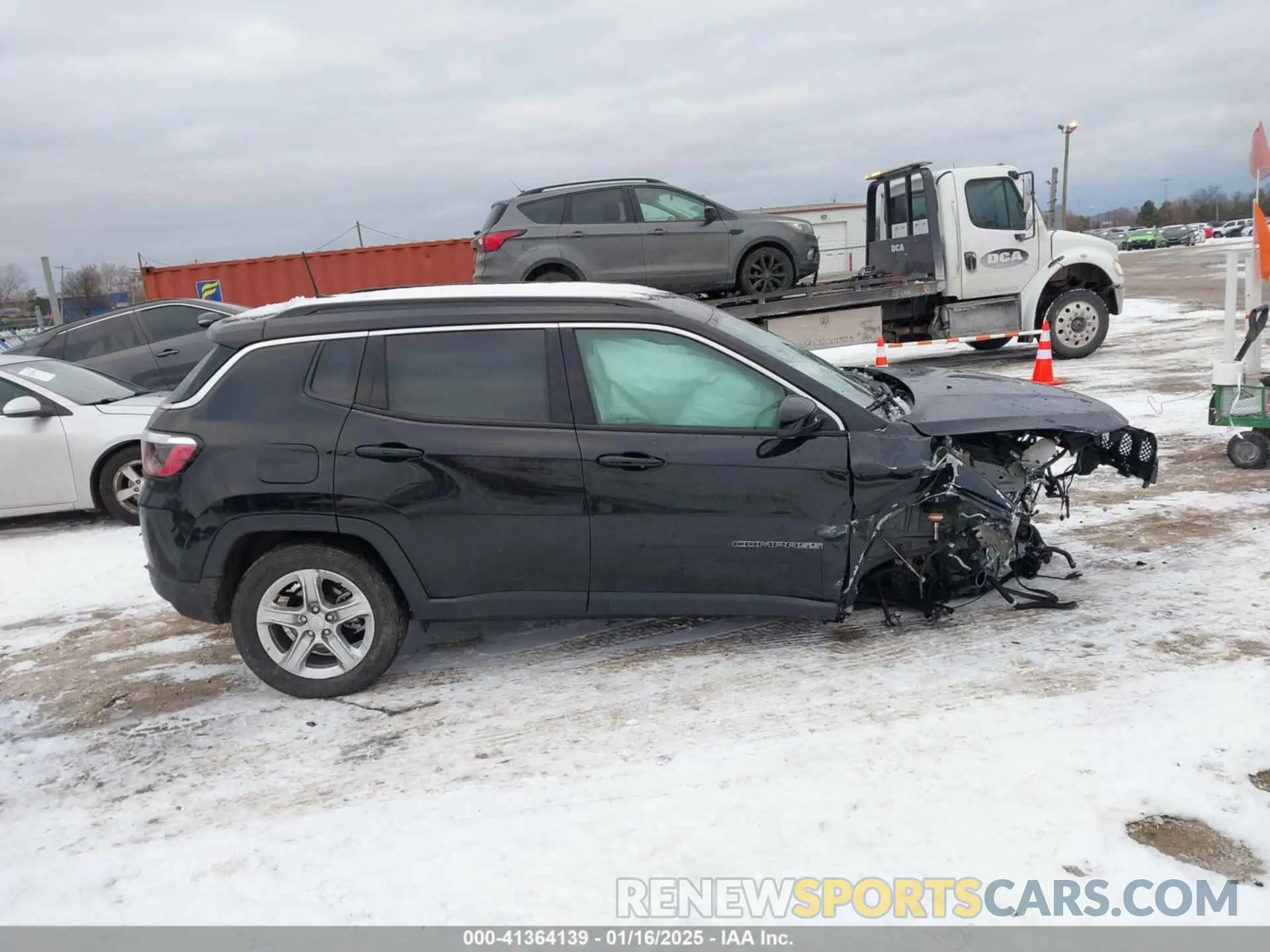14 Photograph of a damaged car 3C4NJDBN1PT518974 JEEP COMPASS 2023