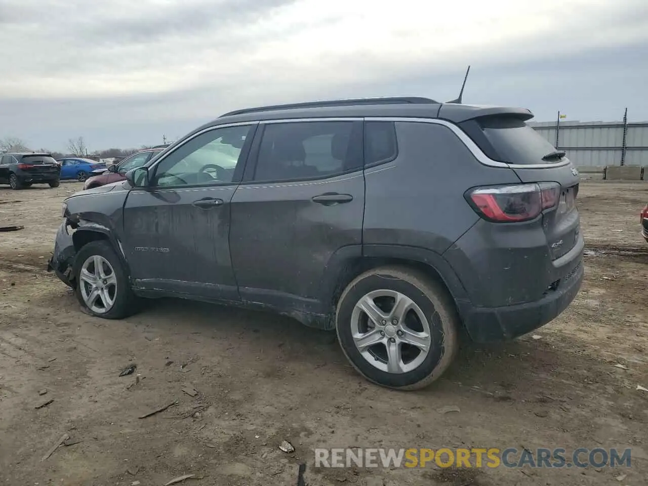 2 Photograph of a damaged car 3C4NJDBN1PT535824 JEEP COMPASS 2023