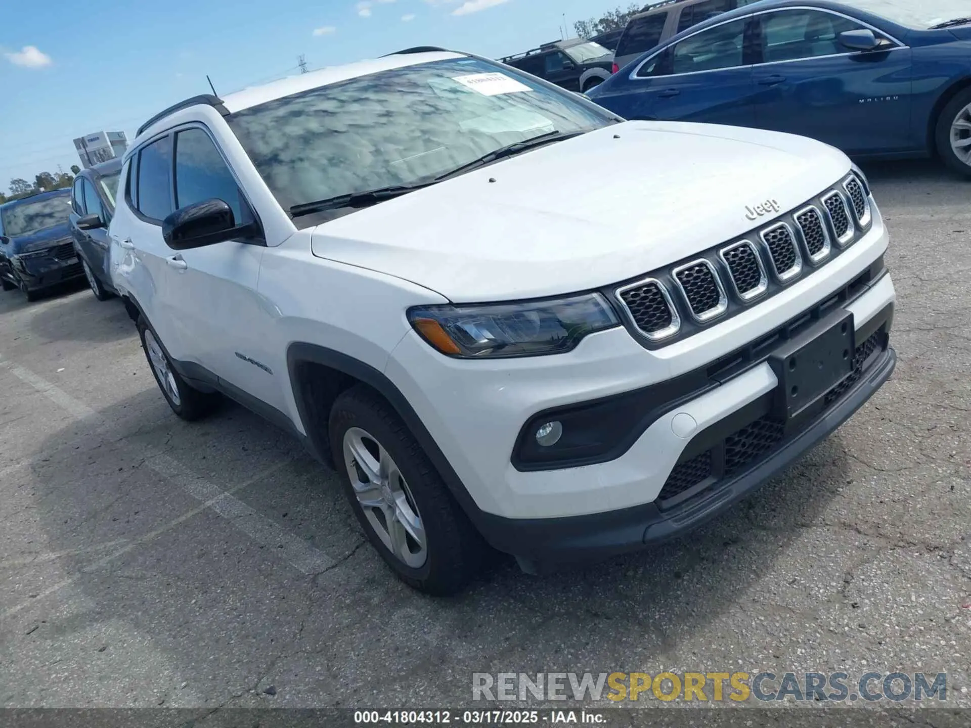 1 Photograph of a damaged car 3C4NJDBN1PT538478 JEEP COMPASS 2023