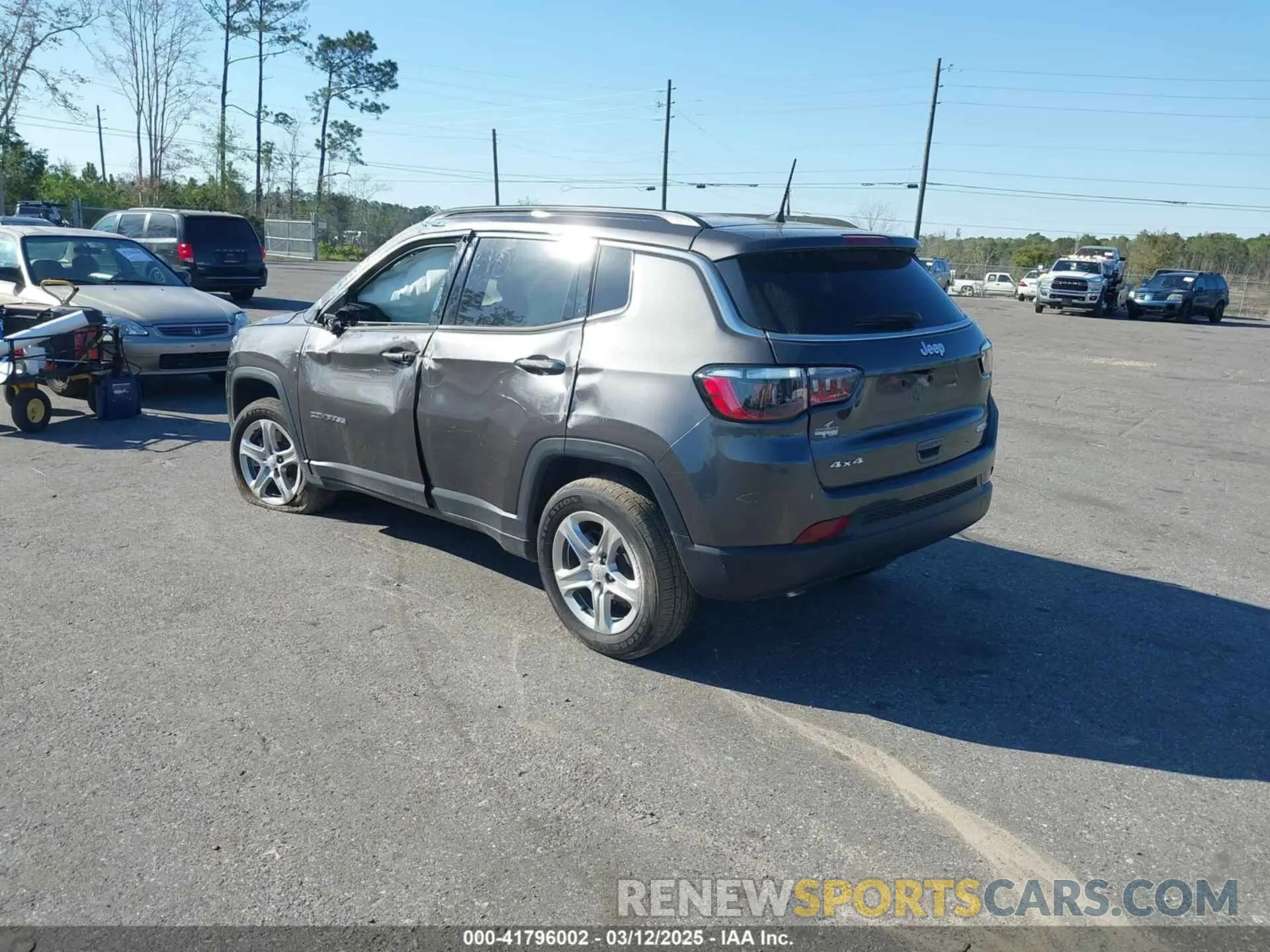 3 Фотография поврежденного автомобиля 3C4NJDBN1PT543129 JEEP COMPASS 2023