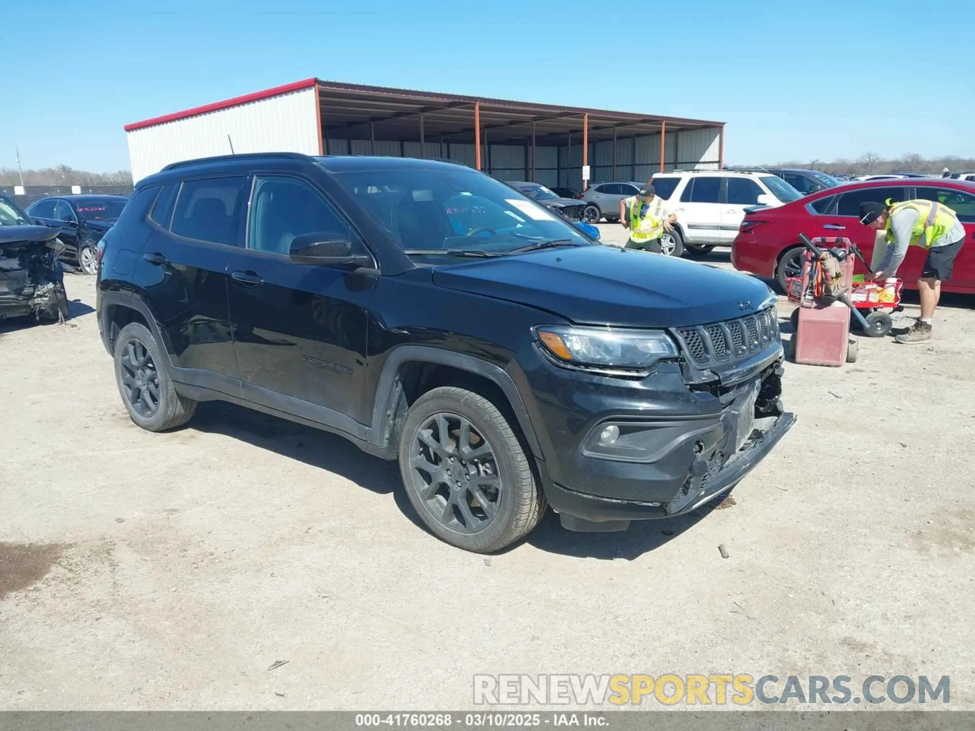1 Photograph of a damaged car 3C4NJDBN2PT507868 JEEP COMPASS 2023