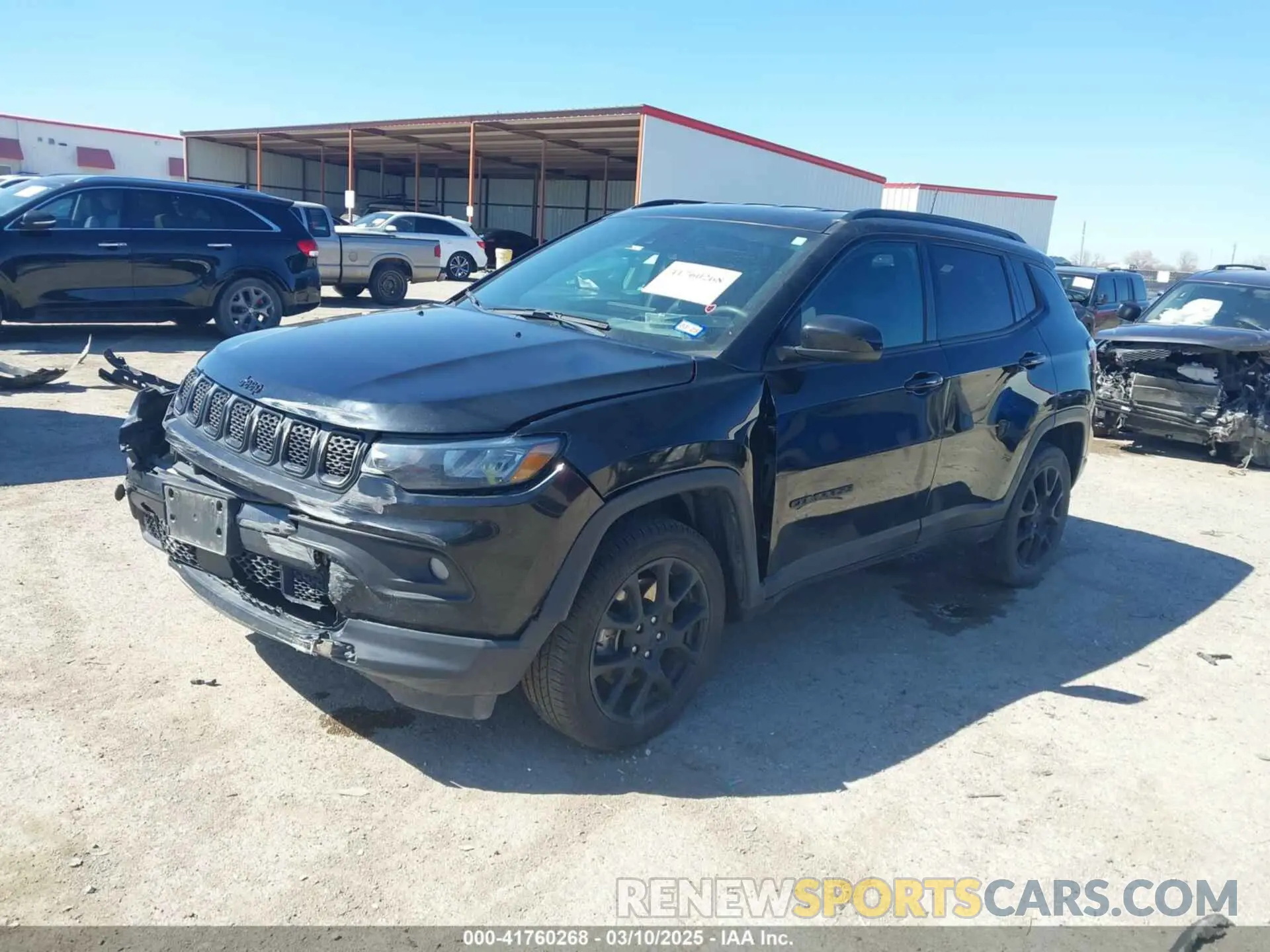 2 Photograph of a damaged car 3C4NJDBN2PT507868 JEEP COMPASS 2023