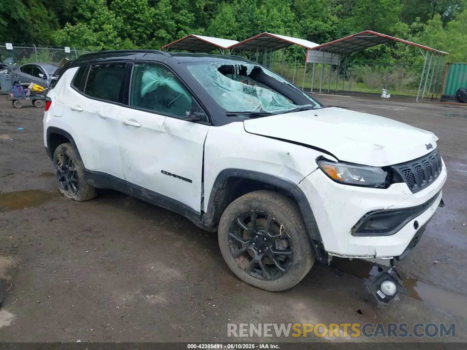 1 Photograph of a damaged car 3C4NJDBN3PT510424 JEEP COMPASS 2023