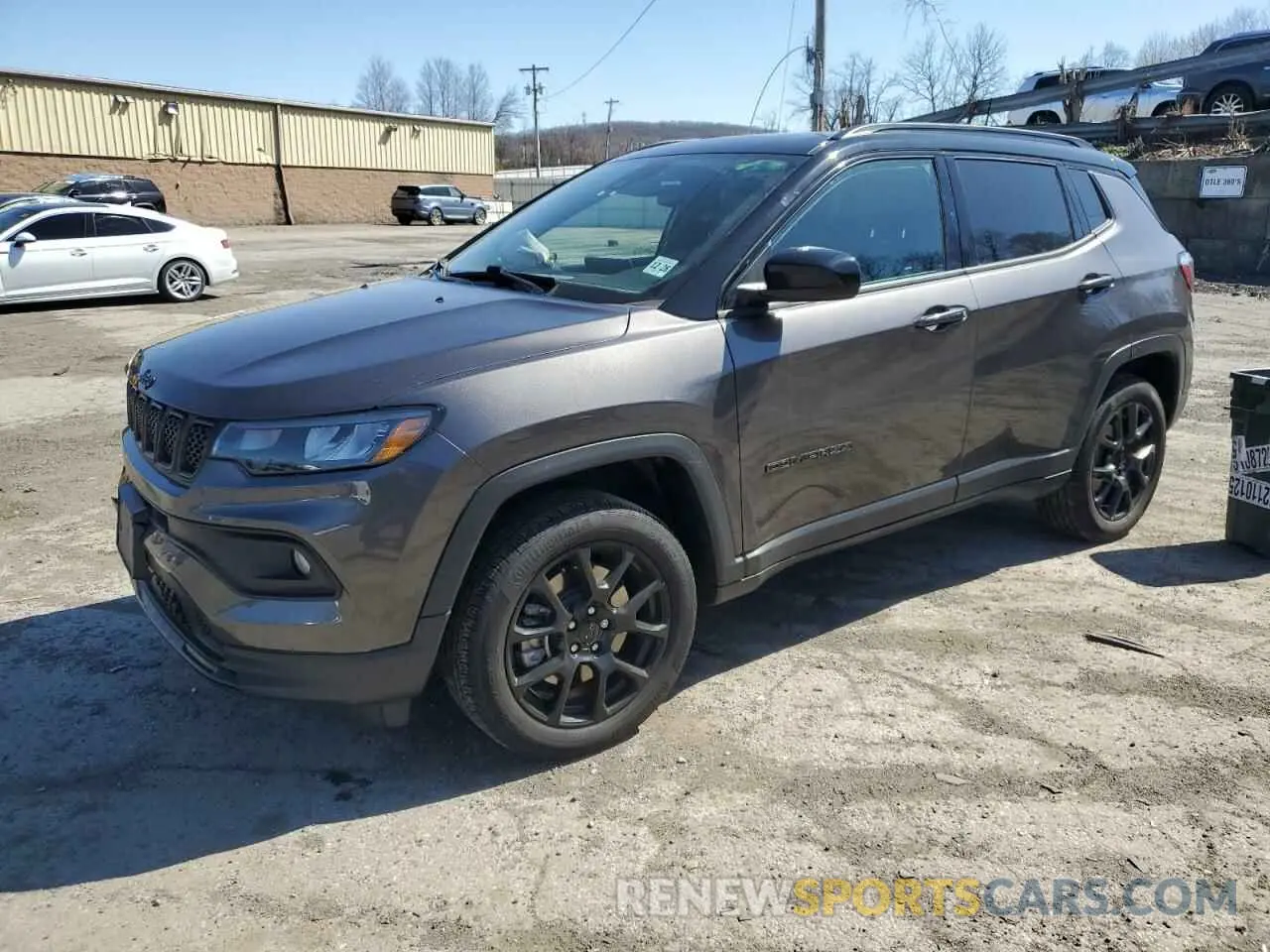 1 Photograph of a damaged car 3C4NJDBN3PT536067 JEEP COMPASS 2023