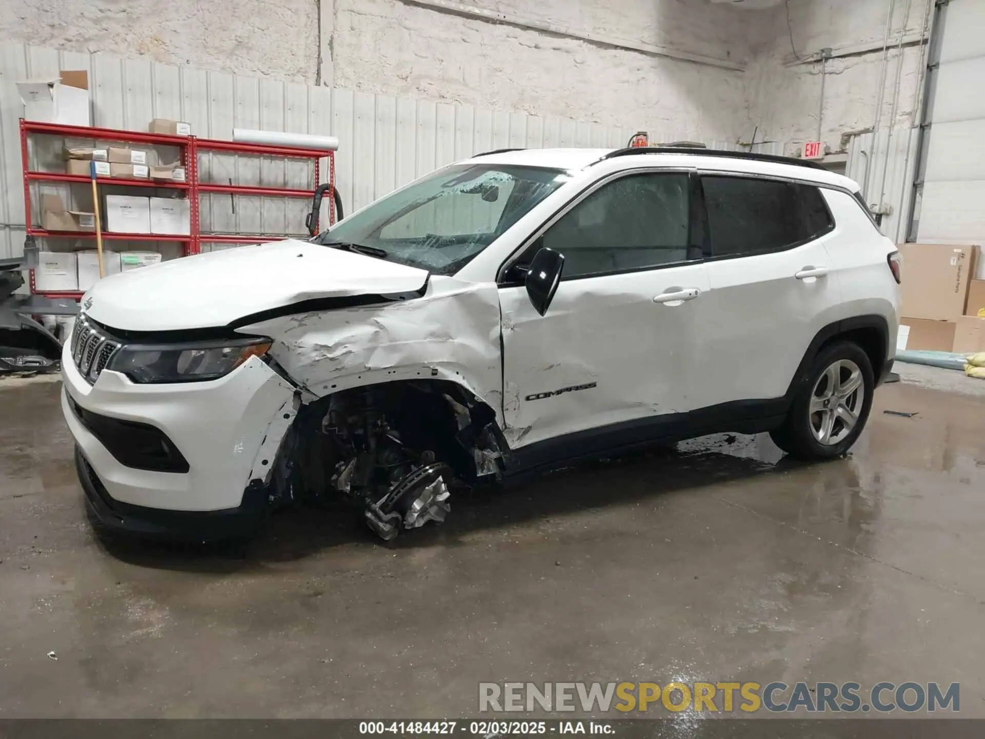 2 Photograph of a damaged car 3C4NJDBN5PT502051 JEEP COMPASS 2023