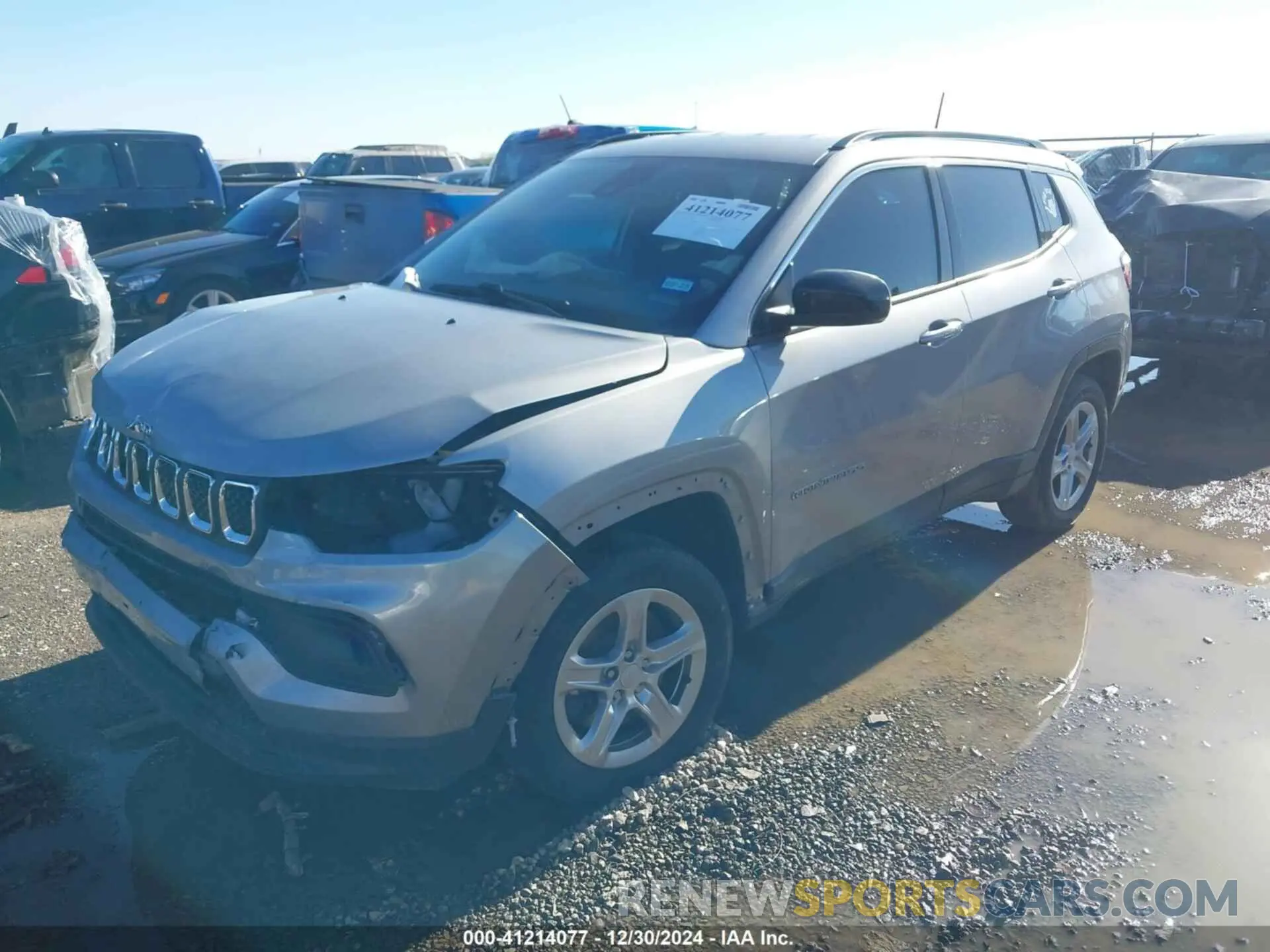 2 Фотография поврежденного автомобиля 3C4NJDBN5PT540587 JEEP COMPASS 2023