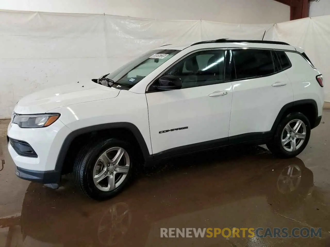 1 Photograph of a damaged car 3C4NJDBN5PT562167 JEEP COMPASS 2023