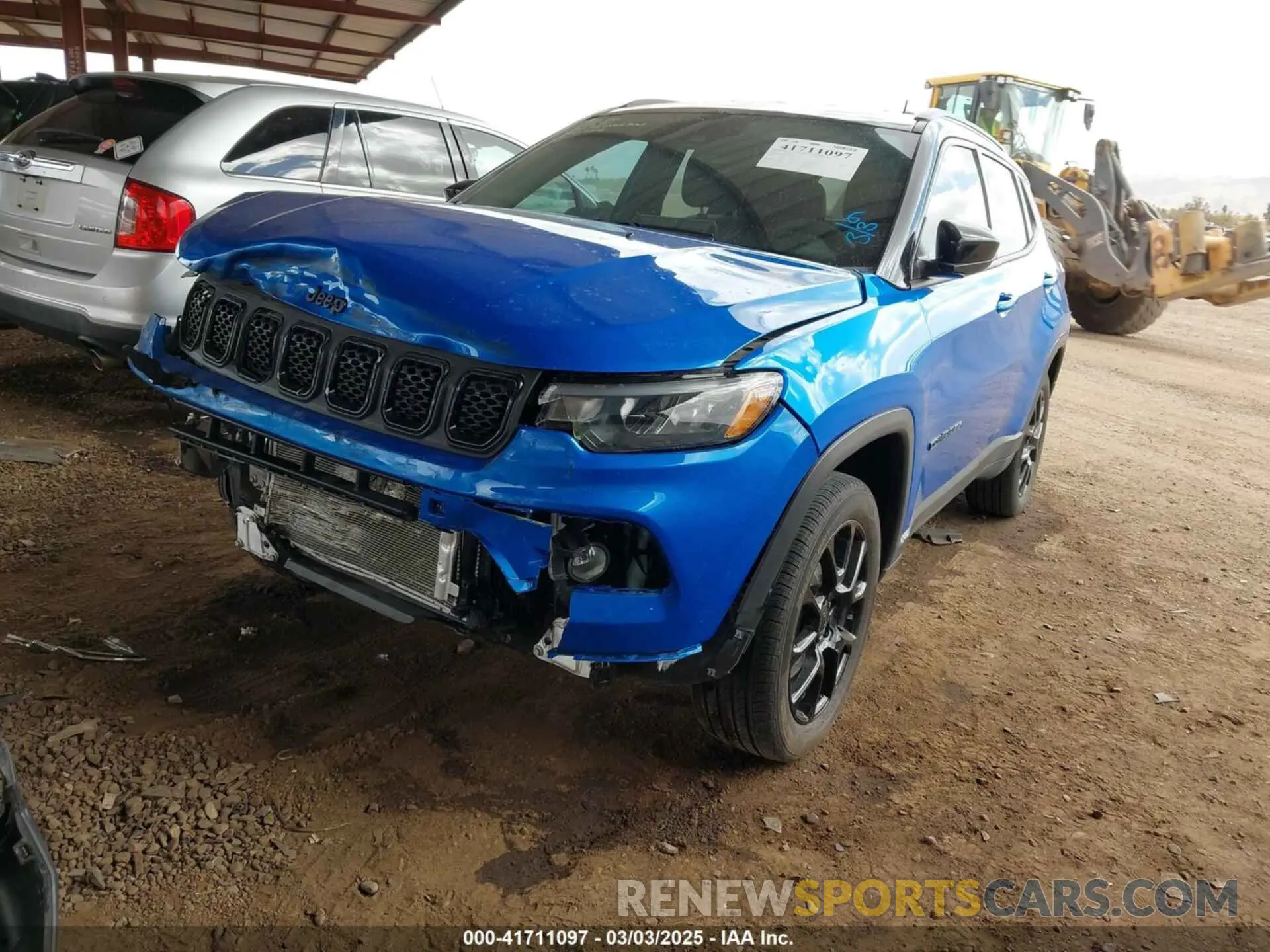 2 Photograph of a damaged car 3C4NJDBN7PT513648 JEEP COMPASS 2023