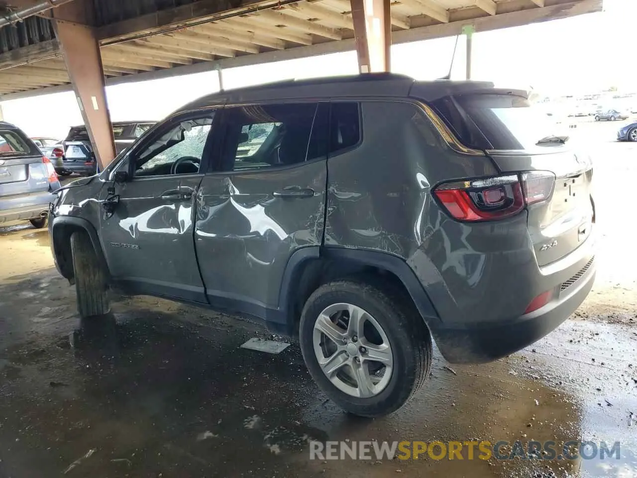 2 Фотография поврежденного автомобиля 3C4NJDBN8PT523721 JEEP COMPASS 2023