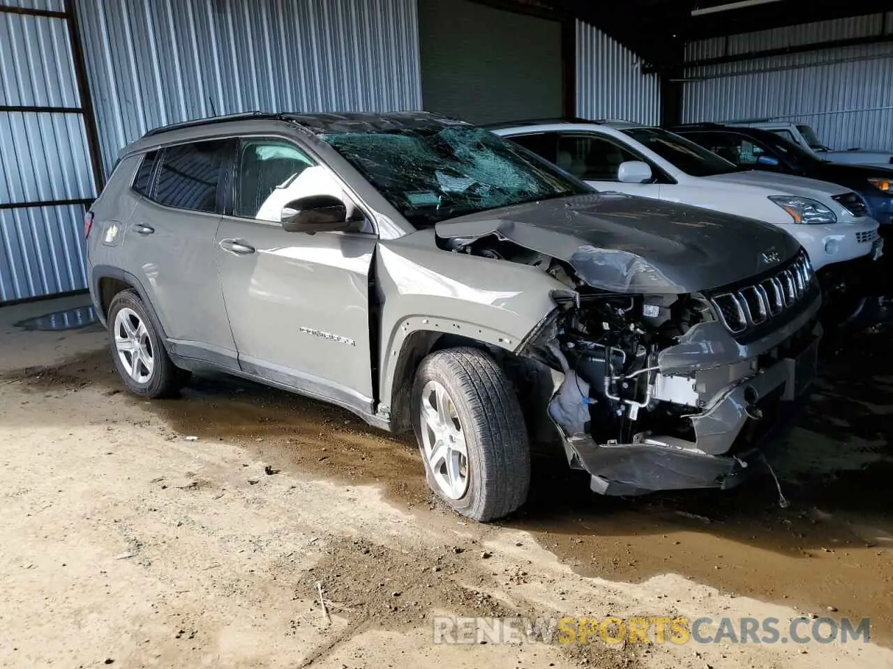 4 Фотография поврежденного автомобиля 3C4NJDBN8PT523721 JEEP COMPASS 2023