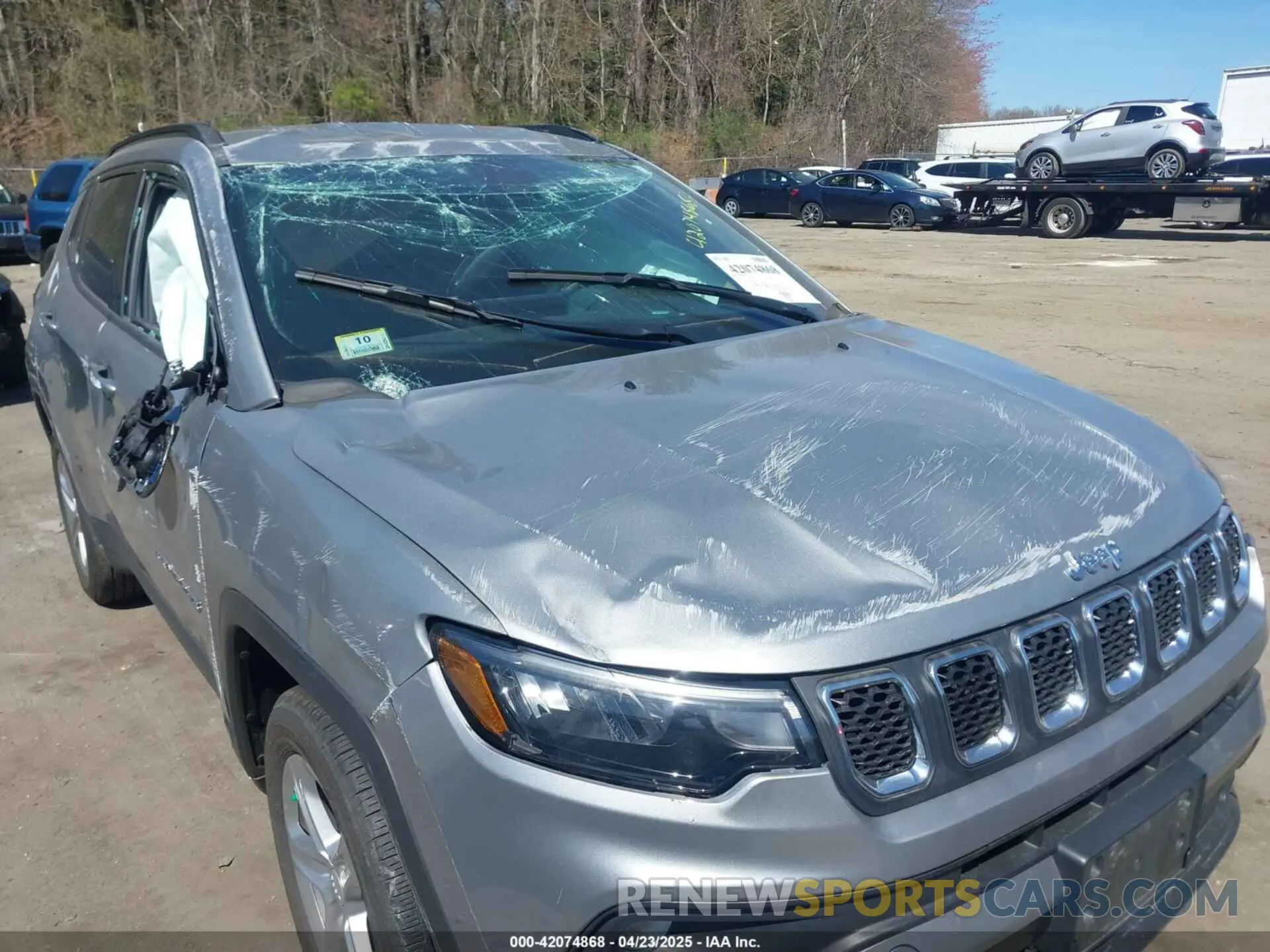 6 Photograph of a damaged car 3C4NJDBN8PT554340 JEEP COMPASS 2023