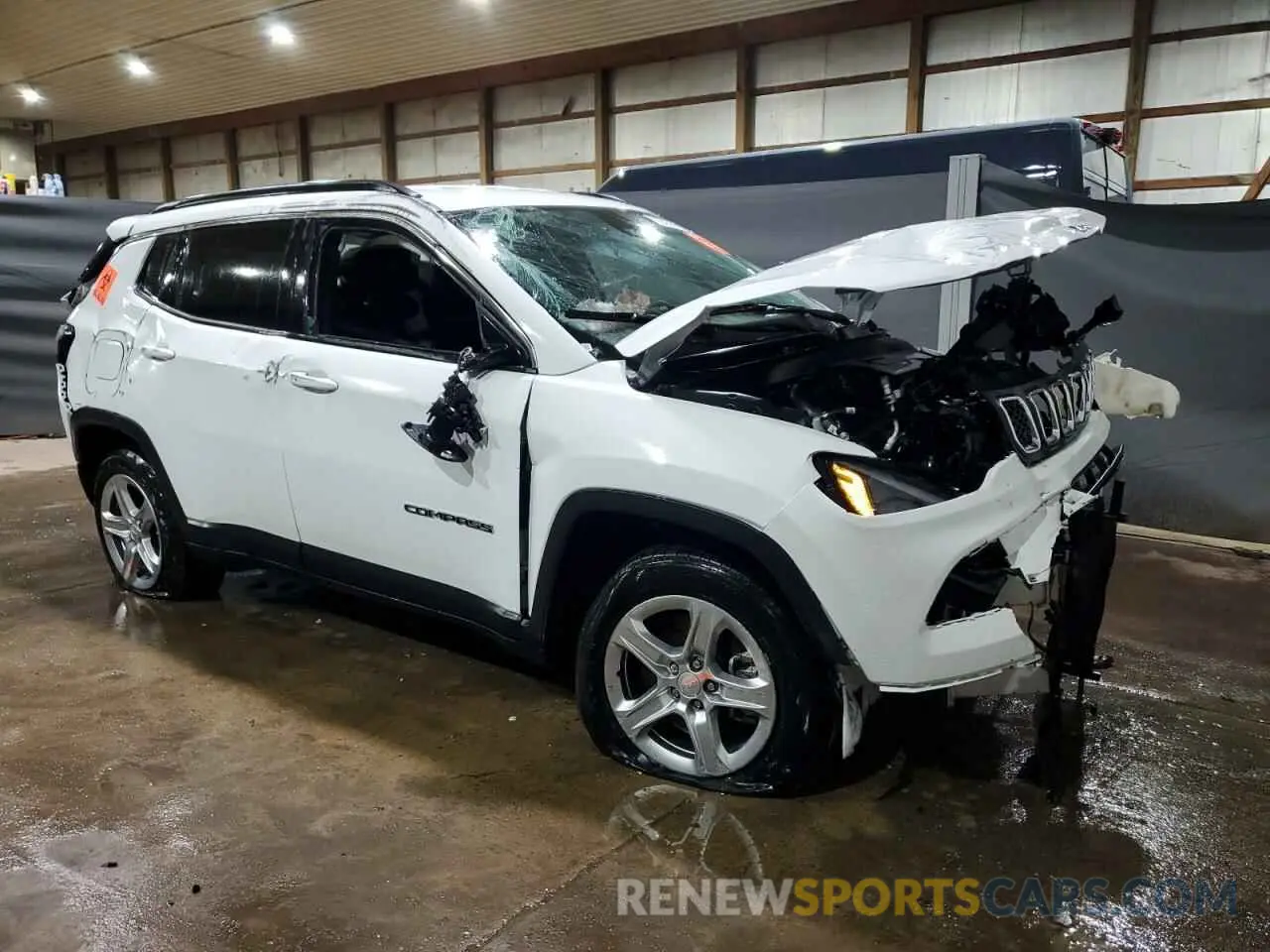 4 Photograph of a damaged car 3C4NJDBN8PT566942 JEEP COMPASS 2023