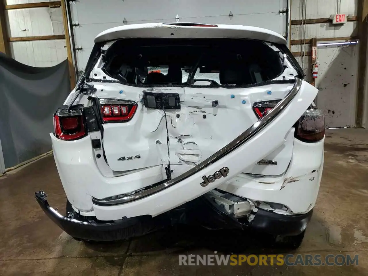 6 Photograph of a damaged car 3C4NJDBN8PT566942 JEEP COMPASS 2023