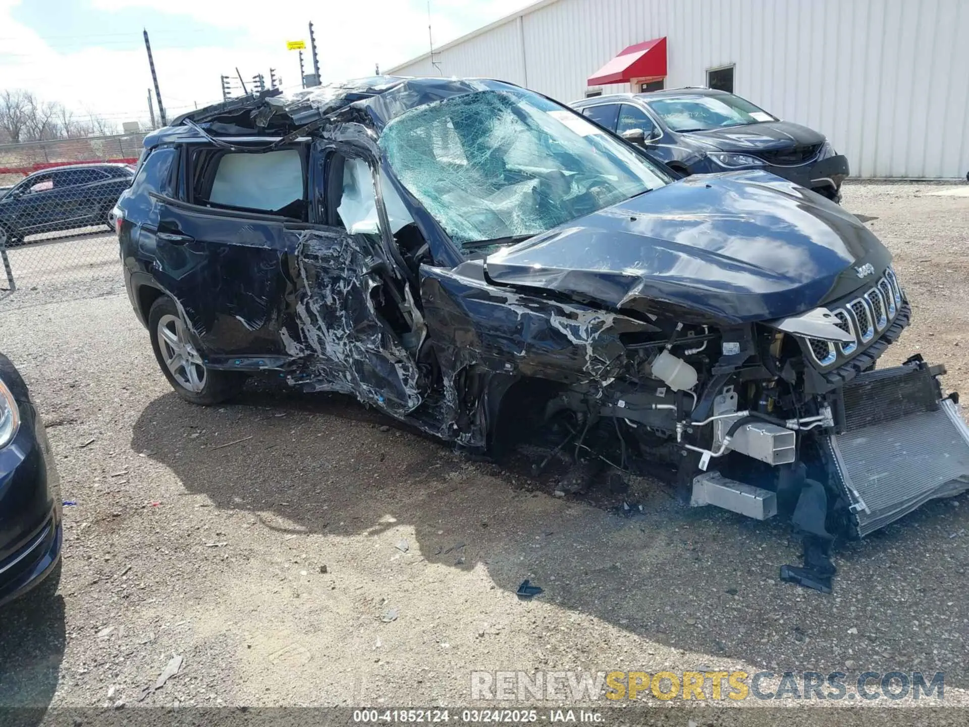 1 Фотография поврежденного автомобиля 3C4NJDBN9PT514039 JEEP COMPASS 2023