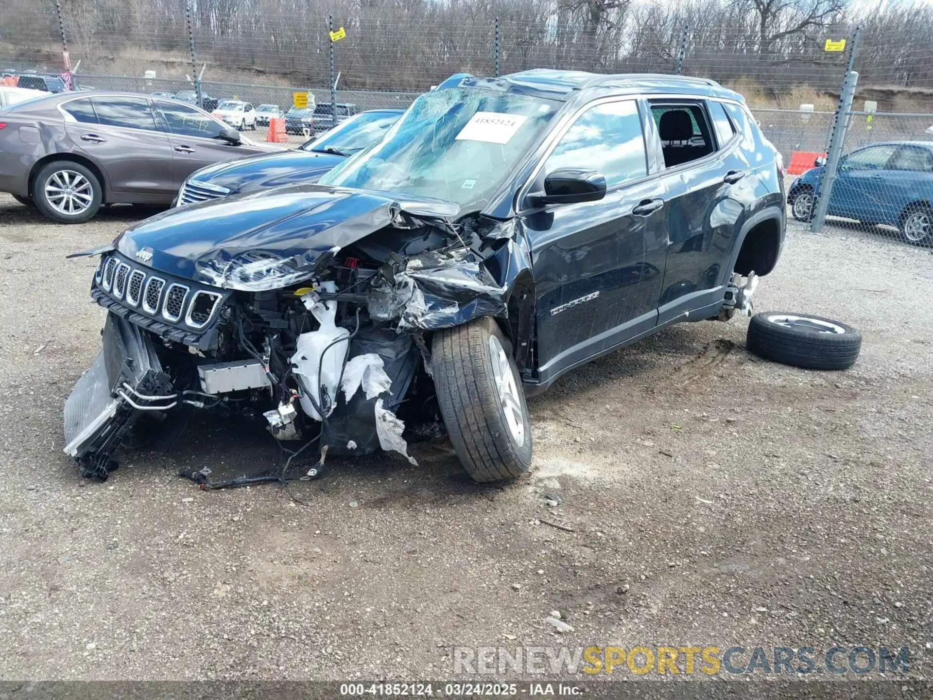 2 Фотография поврежденного автомобиля 3C4NJDBN9PT514039 JEEP COMPASS 2023