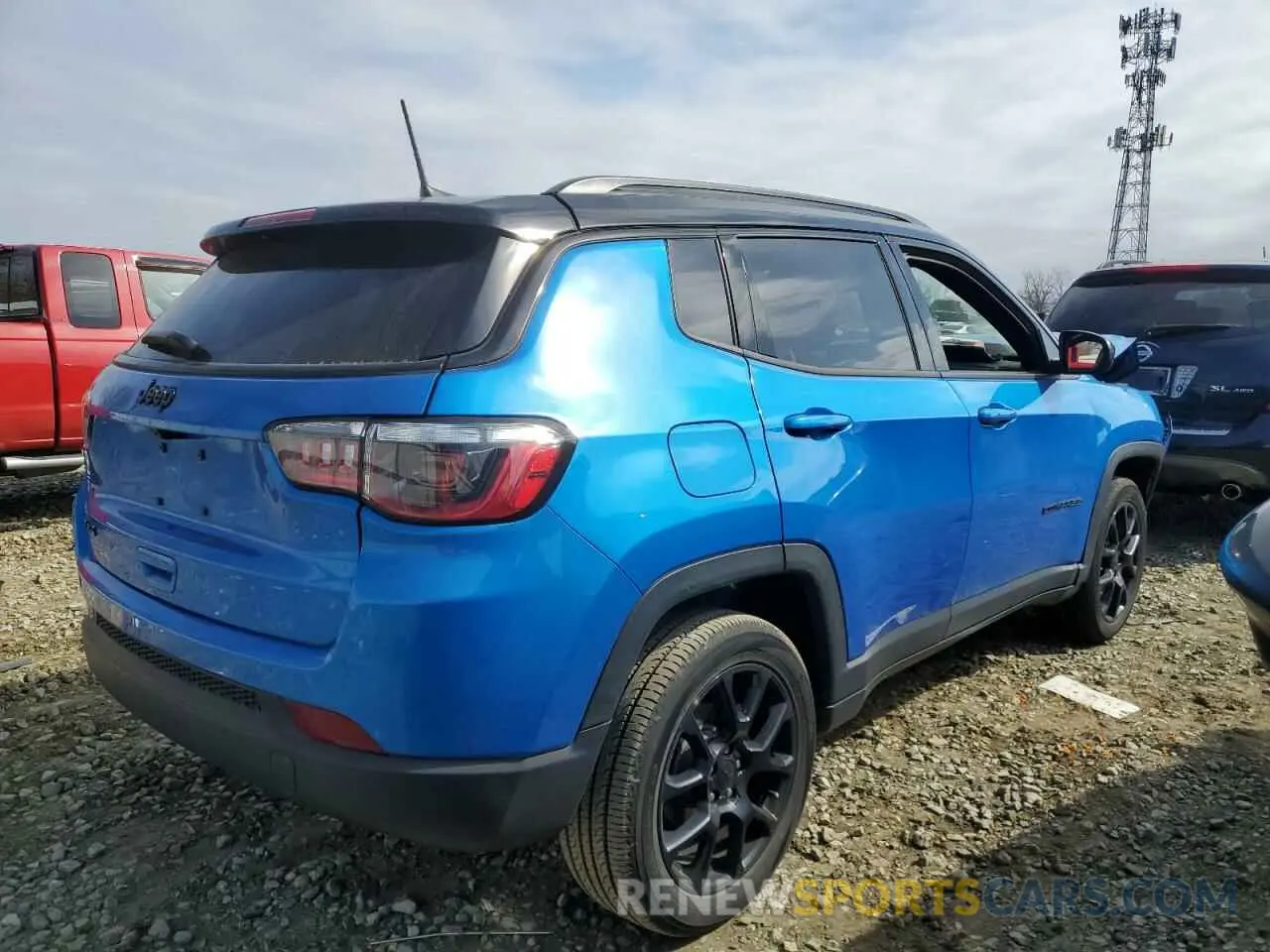 3 Фотография поврежденного автомобиля 3C4NJDBN9PT518866 JEEP COMPASS 2023