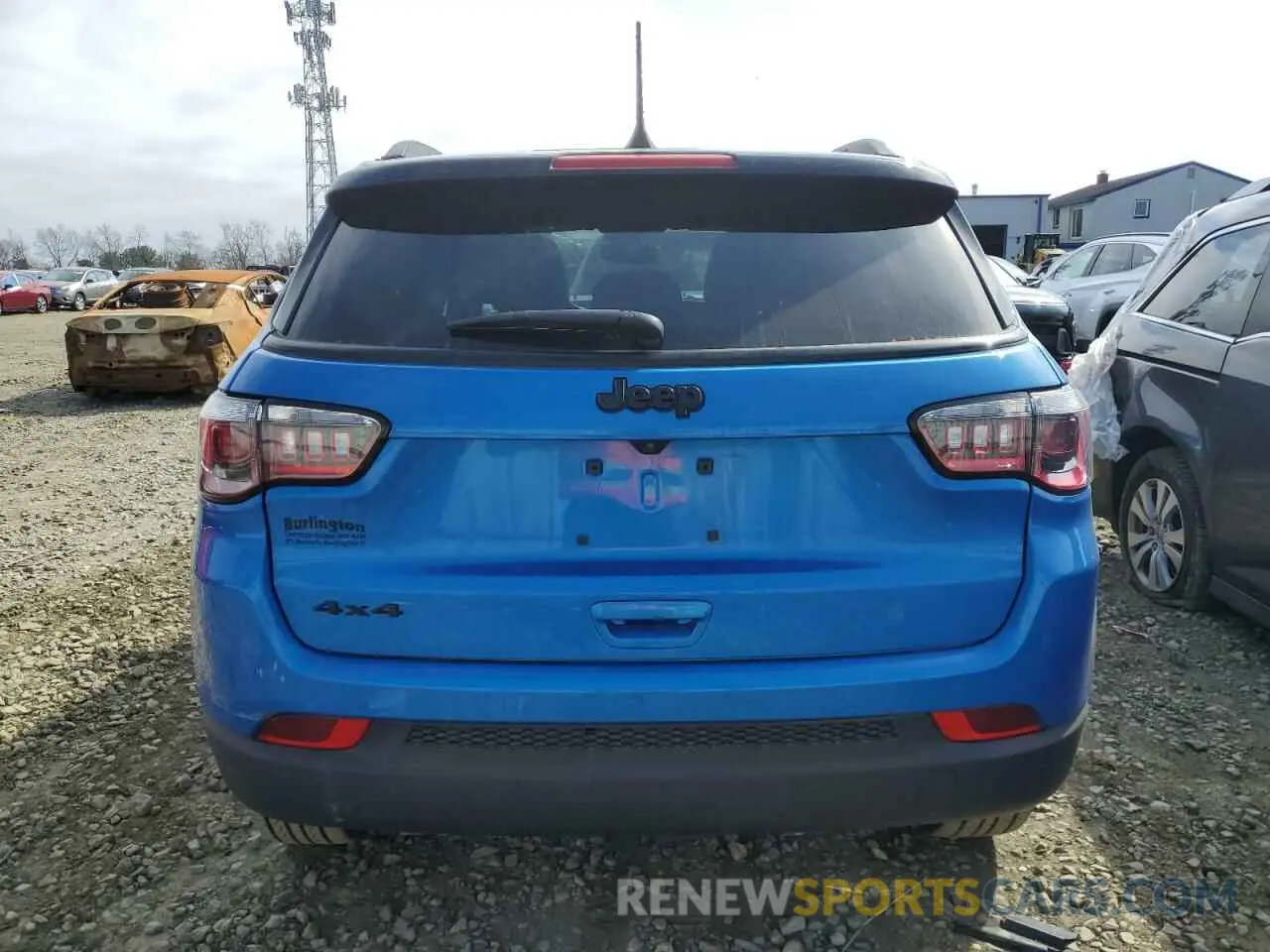 6 Фотография поврежденного автомобиля 3C4NJDBN9PT518866 JEEP COMPASS 2023