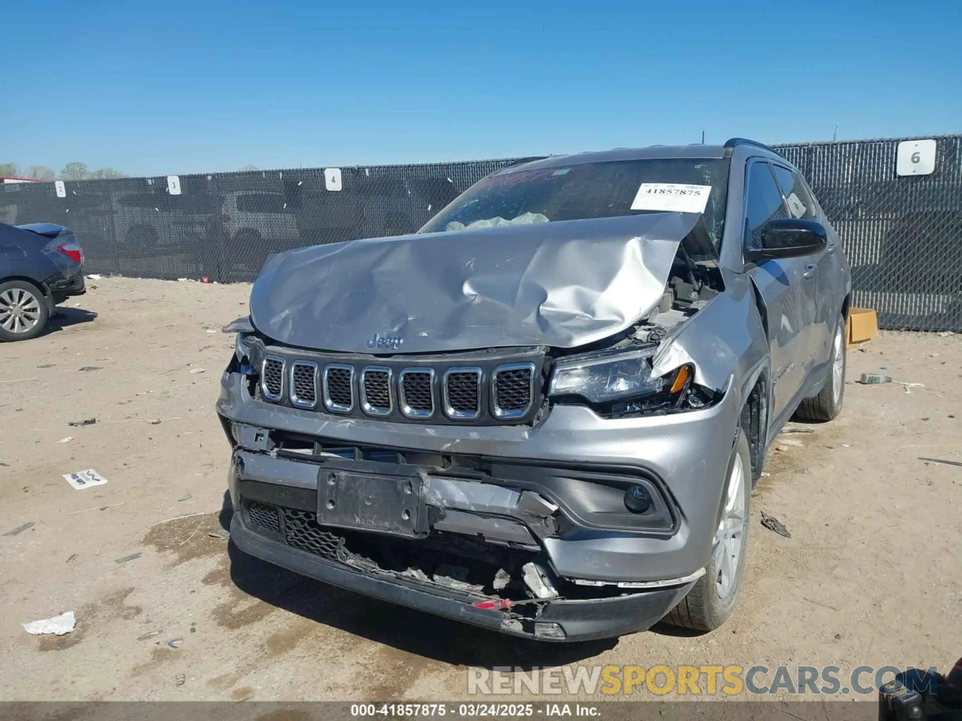 2 Фотография поврежденного автомобиля 3C4NJDBN9PT540799 JEEP COMPASS 2023