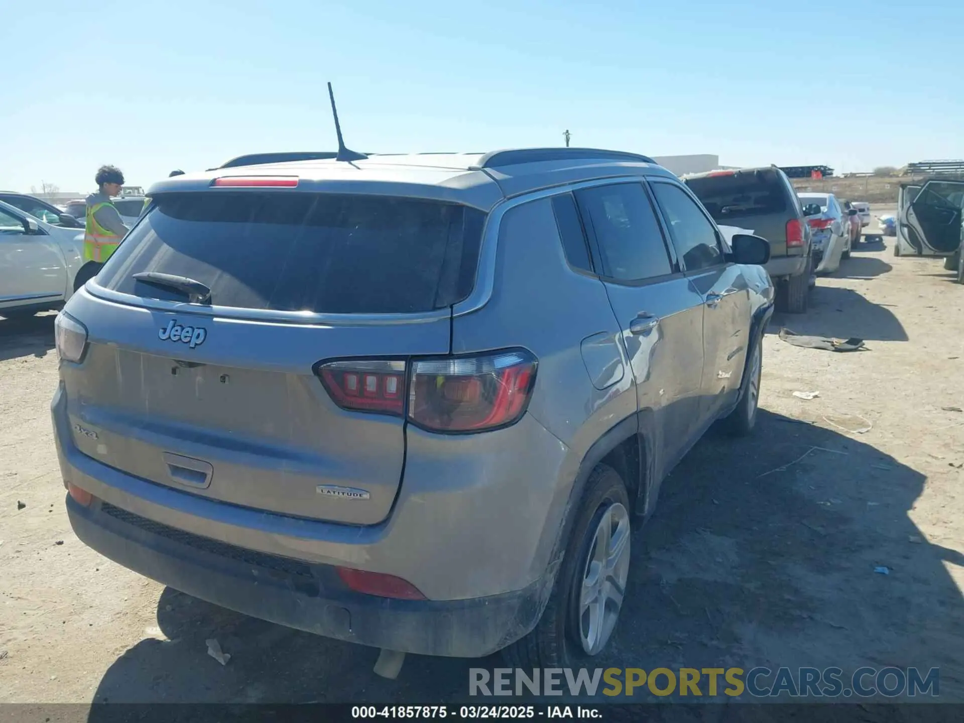 4 Фотография поврежденного автомобиля 3C4NJDBN9PT540799 JEEP COMPASS 2023