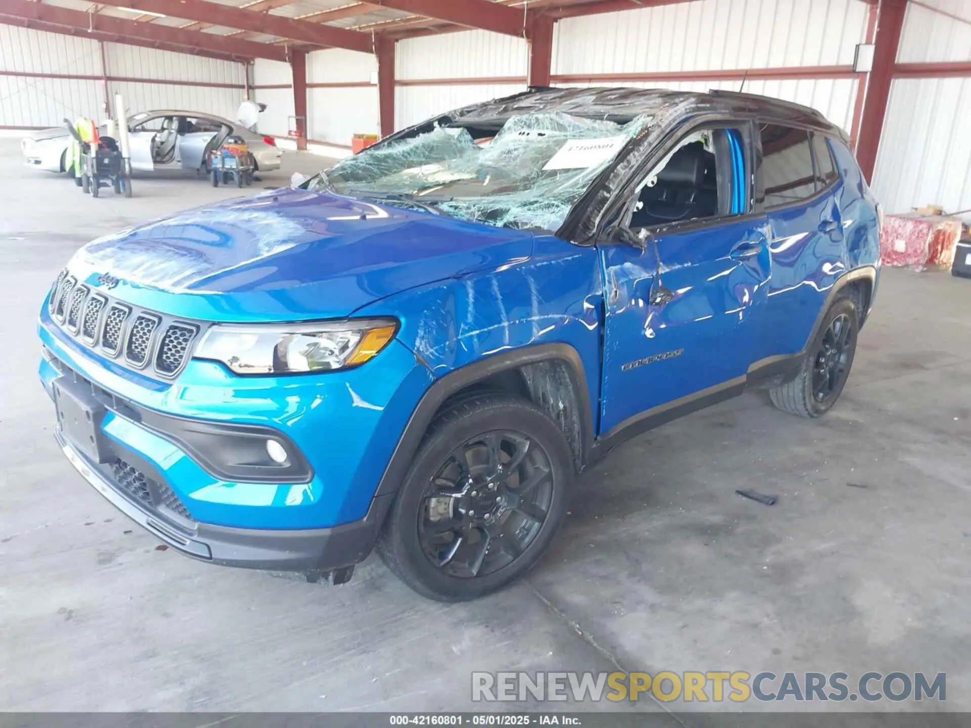 2 Фотография поврежденного автомобиля 3C4NJDBNXPT556929 JEEP COMPASS 2023