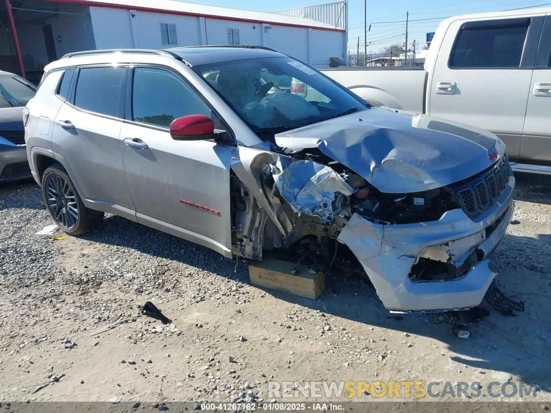 1 Фотография поврежденного автомобиля 3C4NJDCN0PT542312 JEEP COMPASS 2023