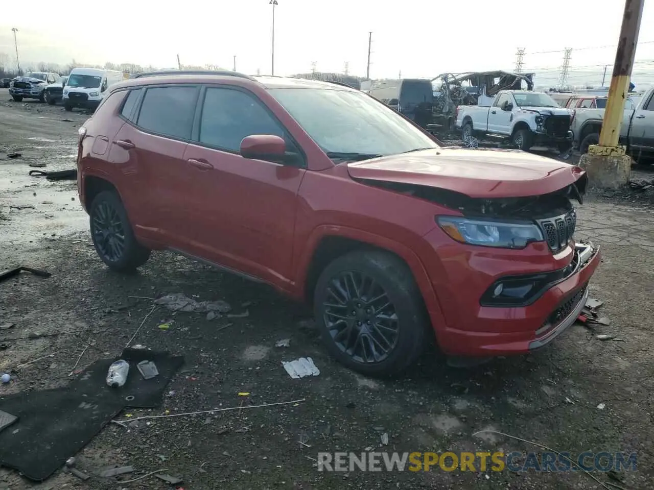 4 Photograph of a damaged car 3C4NJDCN2PT559502 JEEP COMPASS 2023