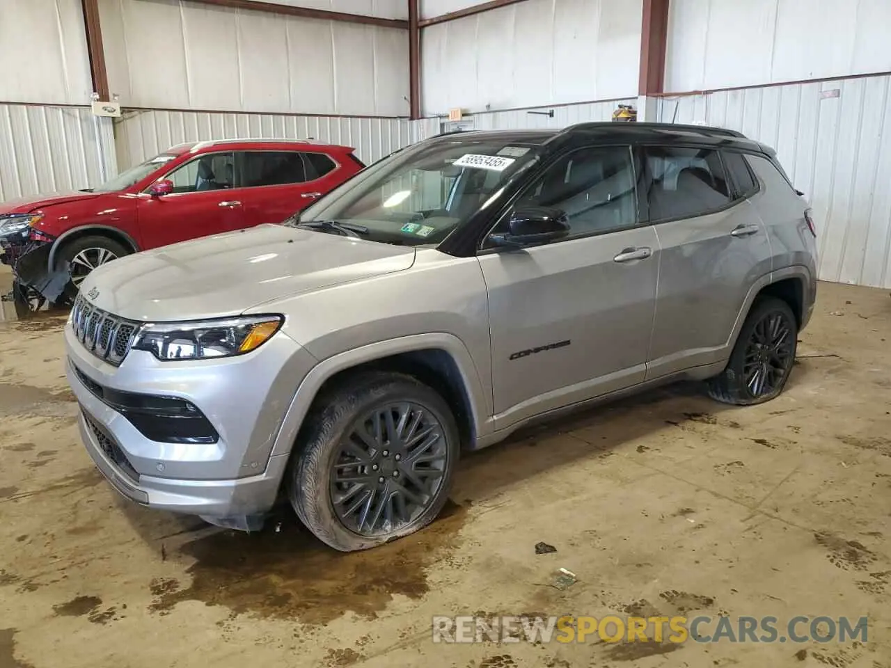 1 Photograph of a damaged car 3C4NJDCN3PT551442 JEEP COMPASS 2023