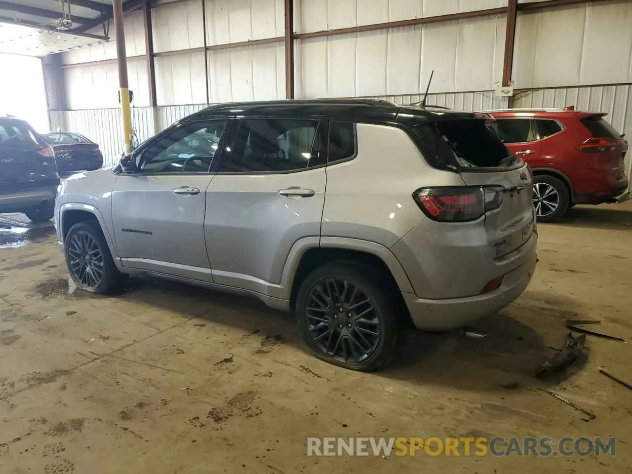 2 Photograph of a damaged car 3C4NJDCN3PT551442 JEEP COMPASS 2023