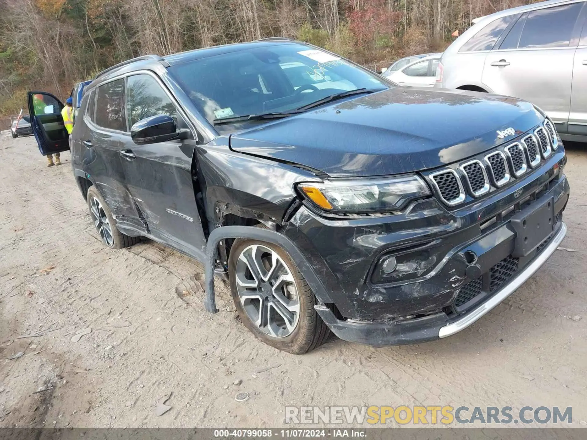 1 Photograph of a damaged car 3C4NJDCN3PT558682 JEEP COMPASS 2023