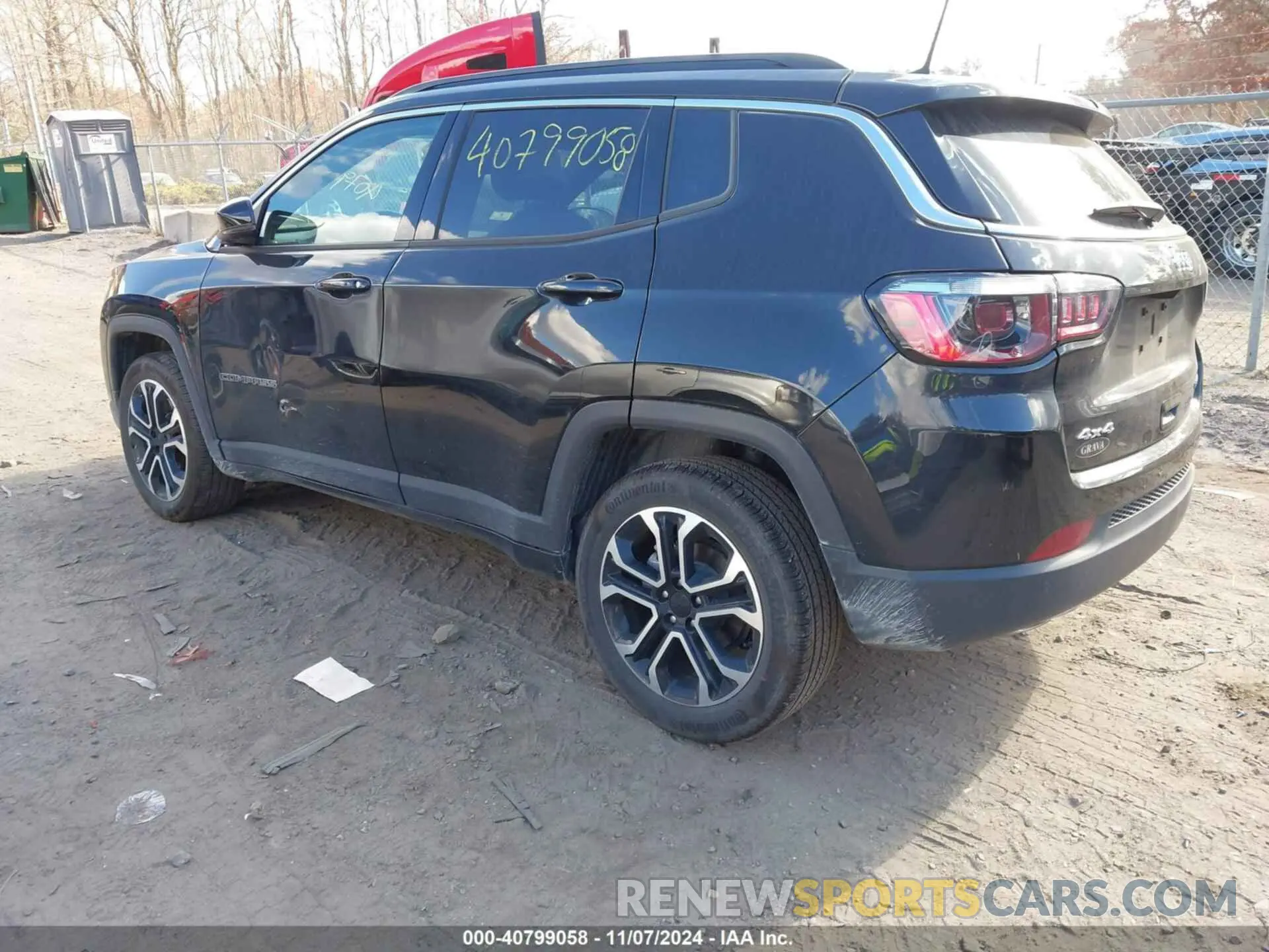 3 Photograph of a damaged car 3C4NJDCN3PT558682 JEEP COMPASS 2023