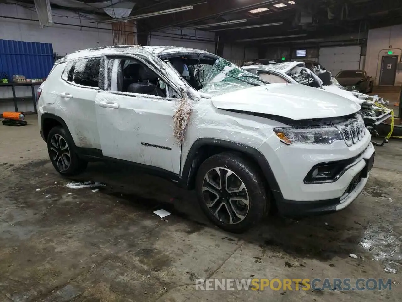4 Фотография поврежденного автомобиля 3C4NJDCN3PT569200 JEEP COMPASS 2023
