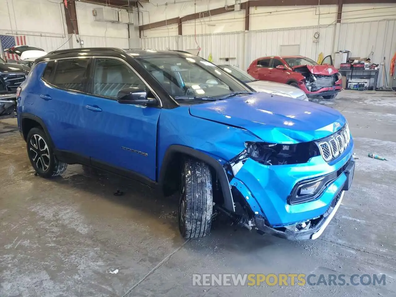 4 Фотография поврежденного автомобиля 3C4NJDCN4PT517431 JEEP COMPASS 2023