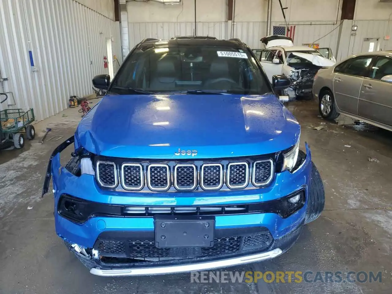 5 Фотография поврежденного автомобиля 3C4NJDCN4PT517431 JEEP COMPASS 2023