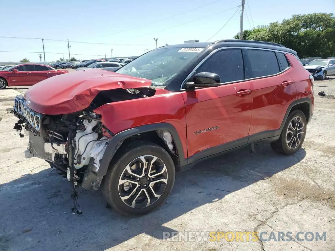 1 Фотография поврежденного автомобиля 3C4NJDCN4PT545763 JEEP COMPASS 2023