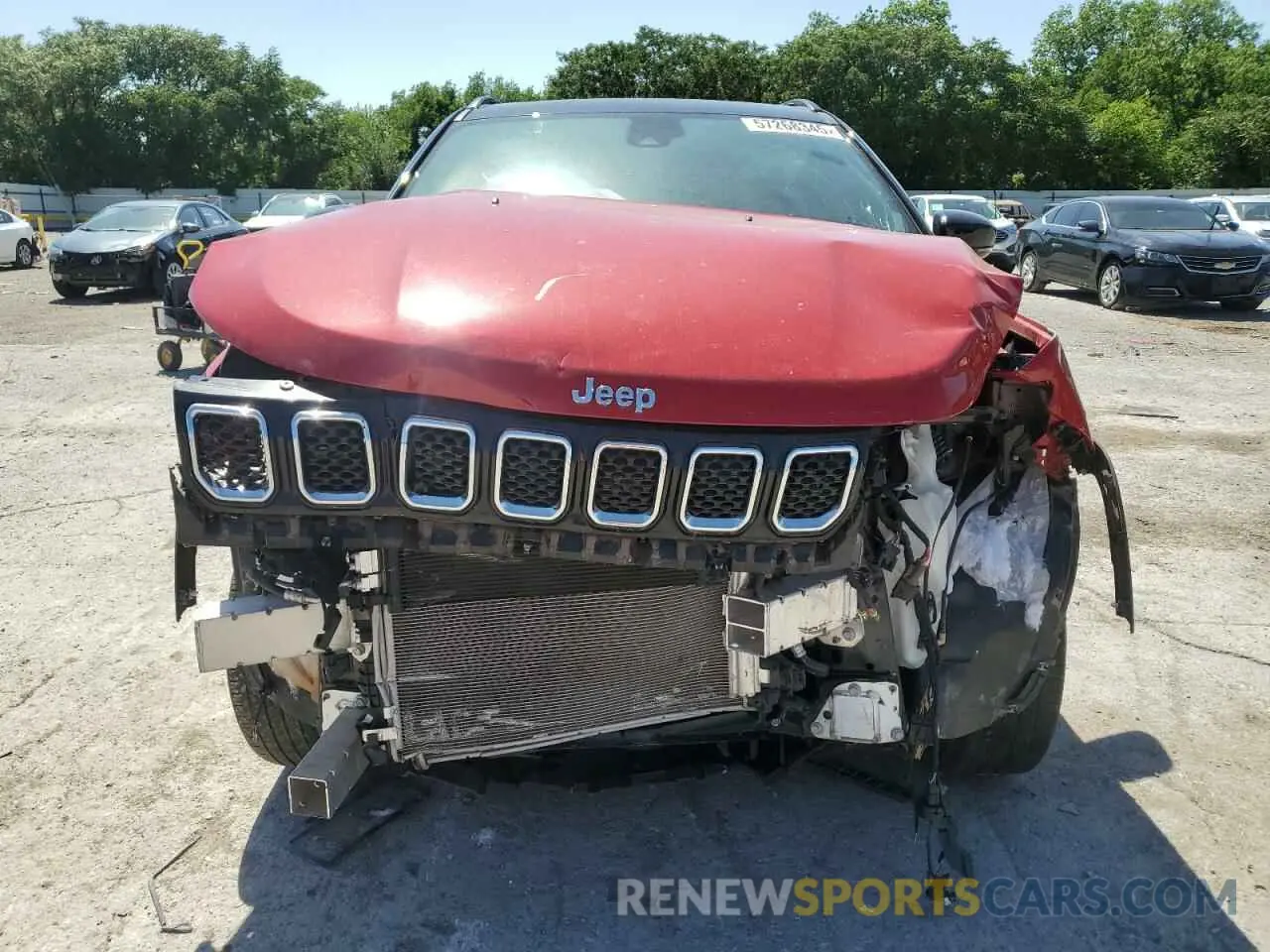 5 Фотография поврежденного автомобиля 3C4NJDCN4PT545763 JEEP COMPASS 2023
