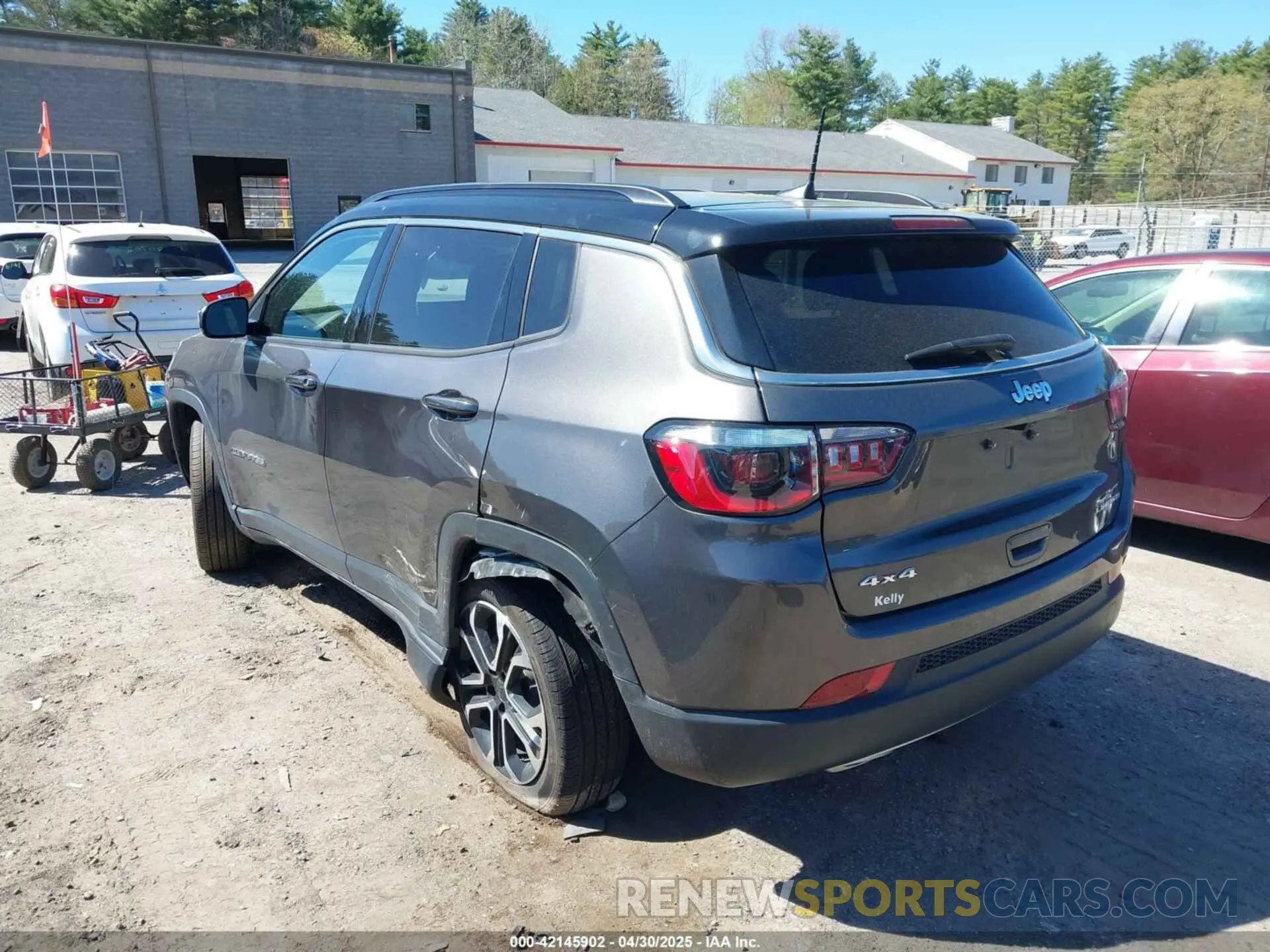 14 Photograph of a damaged car 3C4NJDCN5PT505787 JEEP COMPASS 2023
