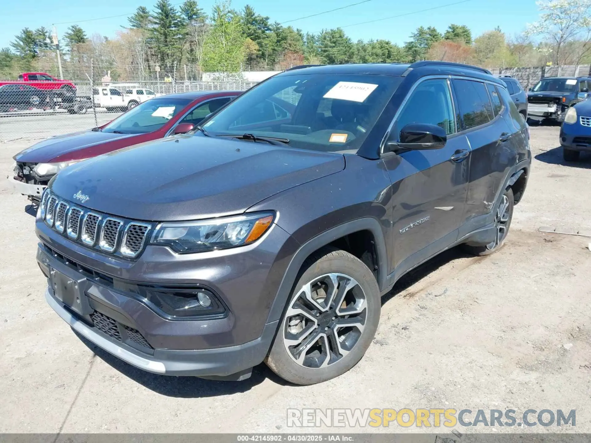 2 Photograph of a damaged car 3C4NJDCN5PT505787 JEEP COMPASS 2023