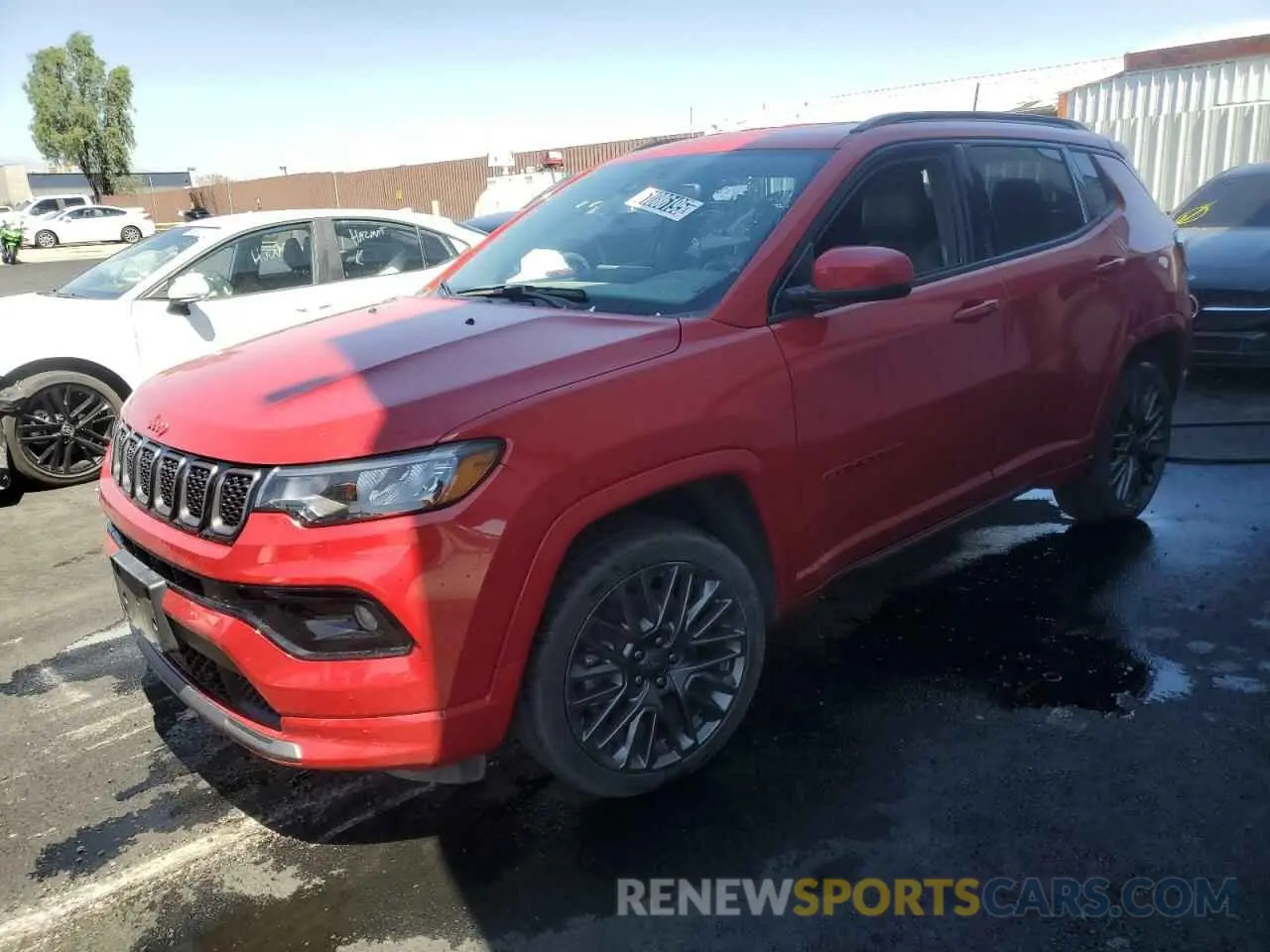 1 Photograph of a damaged car 3C4NJDCN6PT543755 JEEP COMPASS 2023