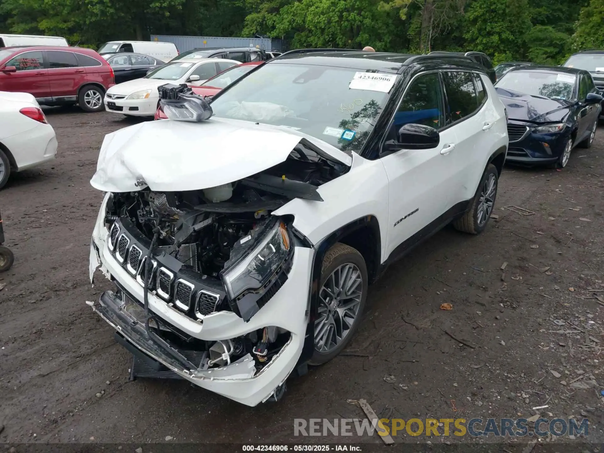 2 Photograph of a damaged car 3C4NJDCN7PT503068 JEEP COMPASS 2023