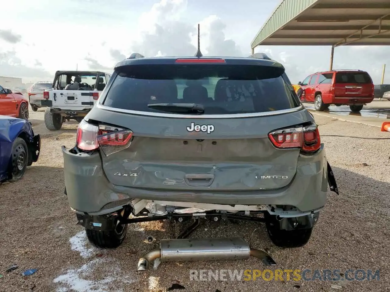 6 Photograph of a damaged car 3C4NJDCN7PT522669 JEEP COMPASS 2023