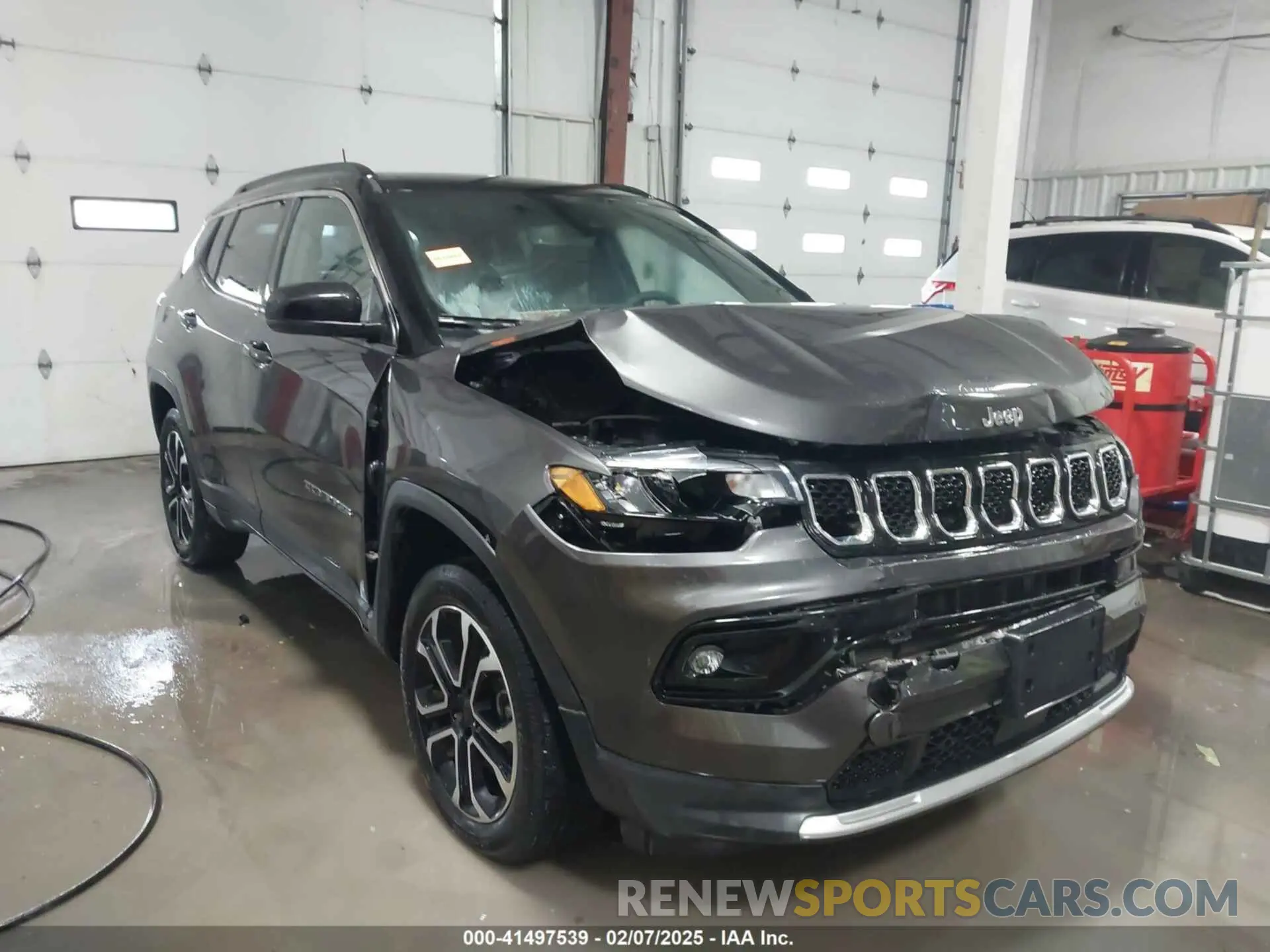 1 Photograph of a damaged car 3C4NJDCN7PT523935 JEEP COMPASS 2023
