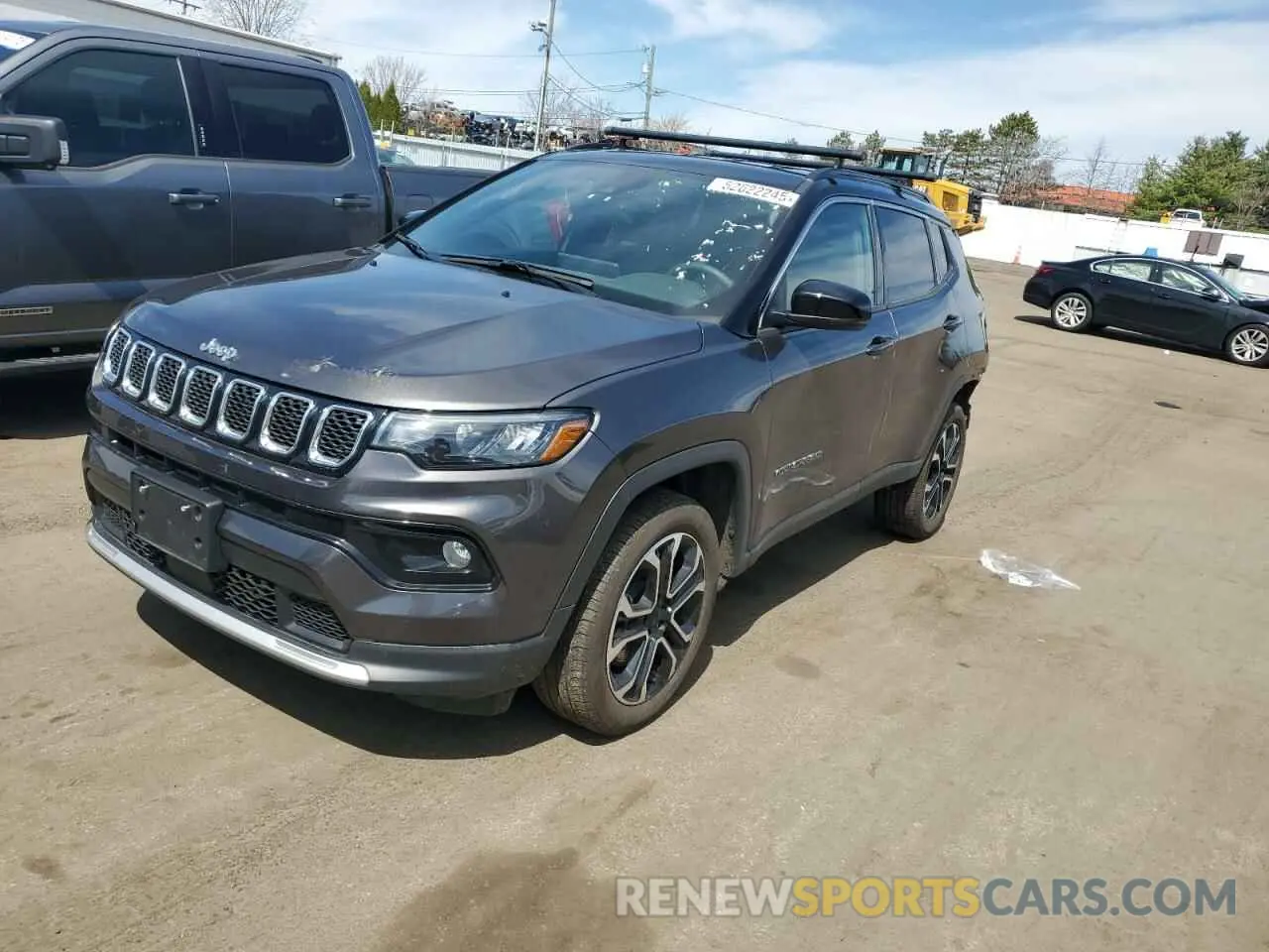 1 Photograph of a damaged car 3C4NJDCN8PT529629 JEEP COMPASS 2023