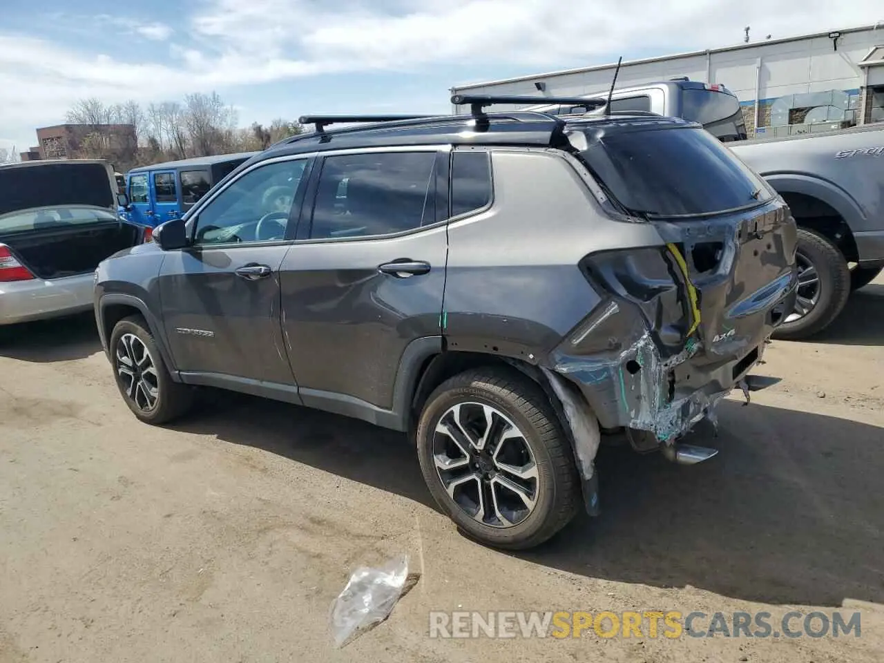 2 Photograph of a damaged car 3C4NJDCN8PT529629 JEEP COMPASS 2023