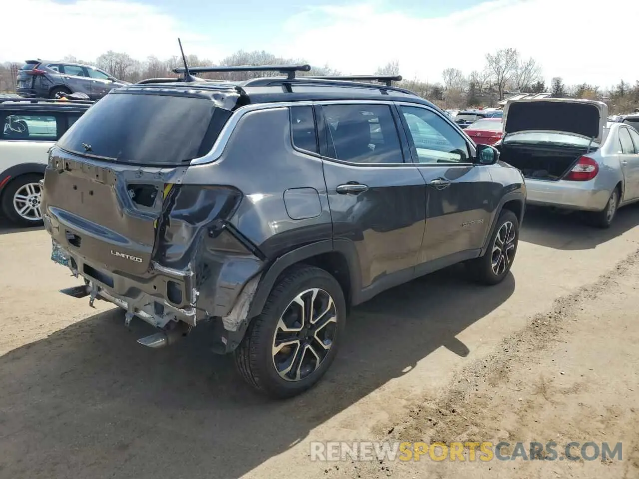 3 Photograph of a damaged car 3C4NJDCN8PT529629 JEEP COMPASS 2023