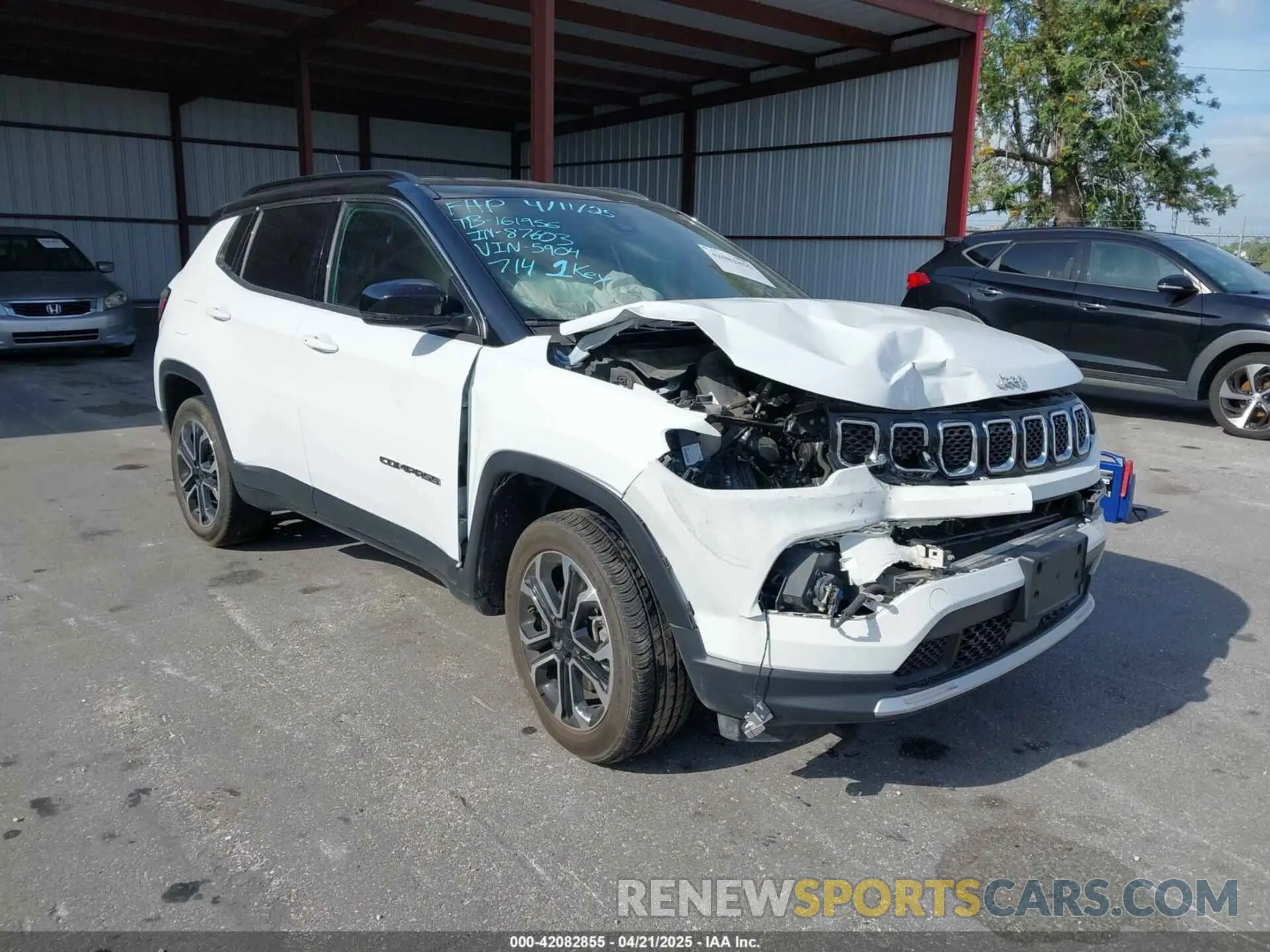 1 Фотография поврежденного автомобиля 3C4NJDCN8PT565904 JEEP COMPASS 2023