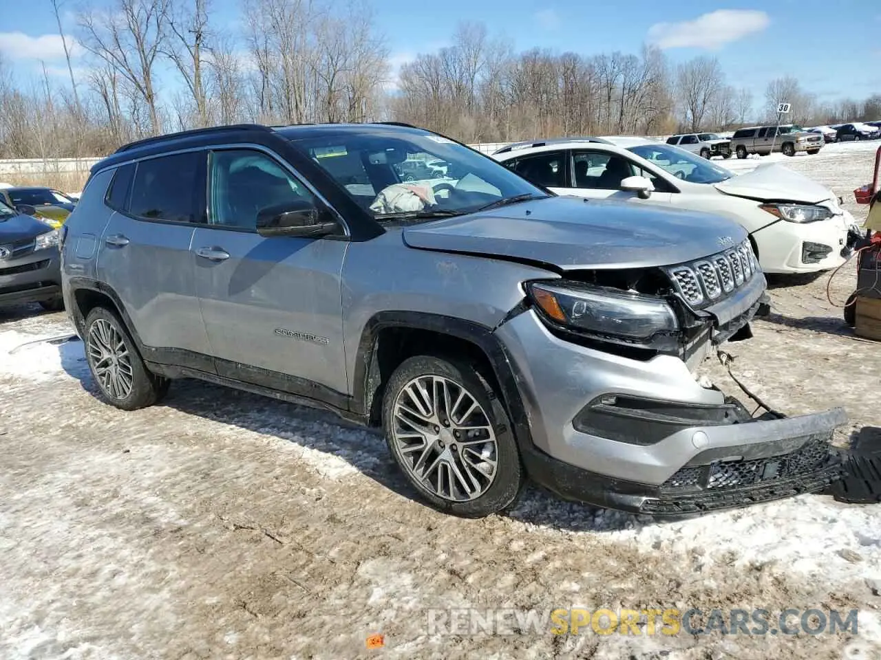 4 Фотография поврежденного автомобиля 3C4NJDCN9PT500690 JEEP COMPASS 2023